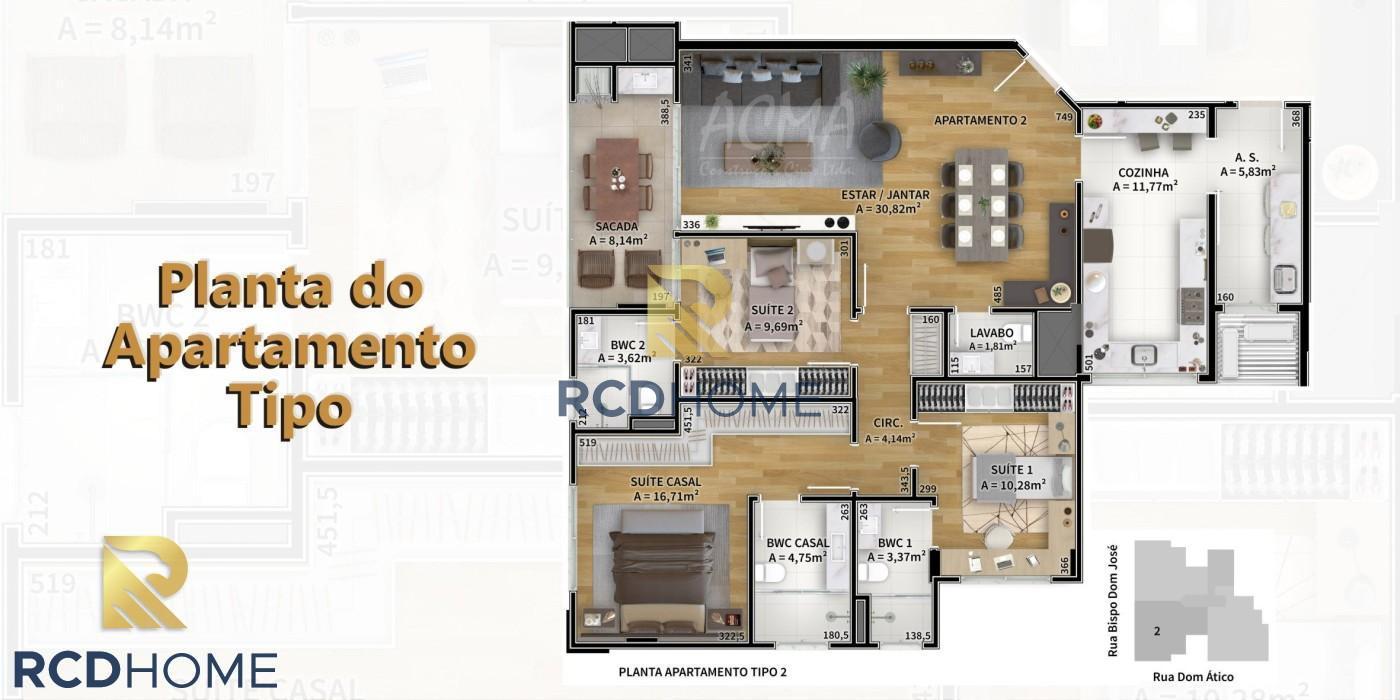 Apartamento, 3 quartos, 128 m² - Foto 20