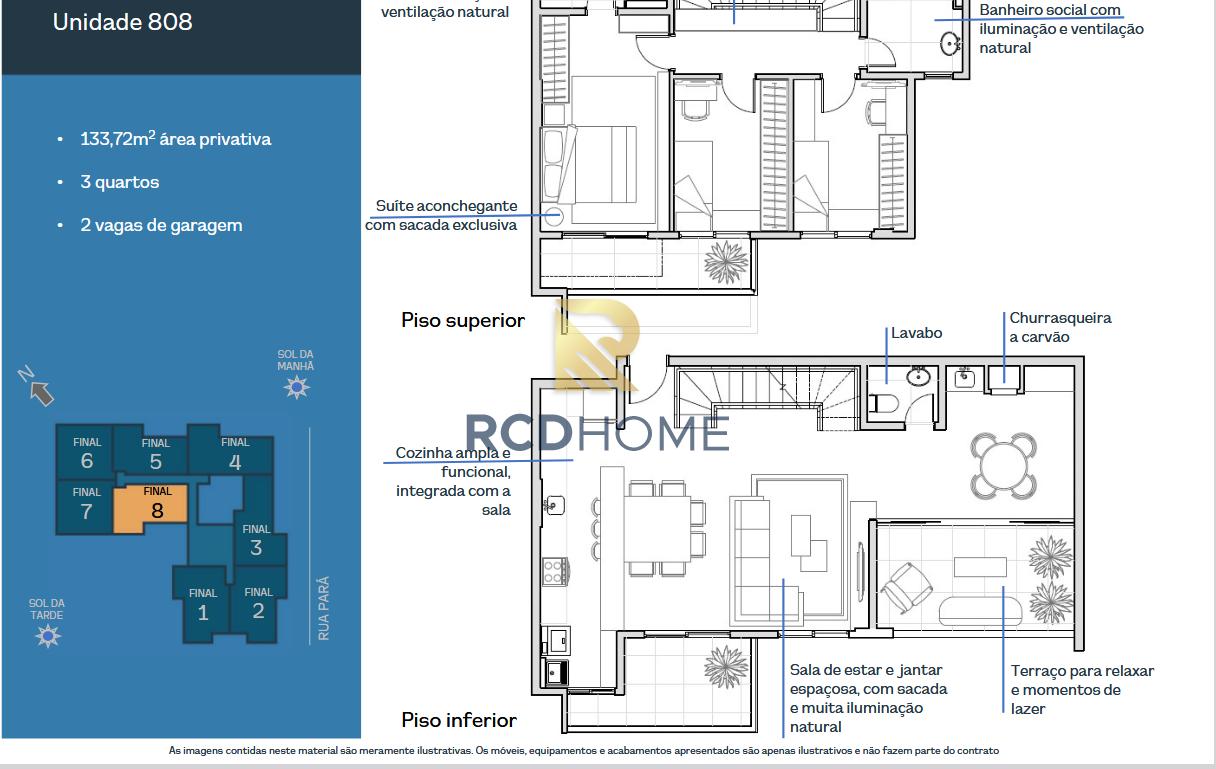 Cobertura, 3 quartos, 133 m² - Foto 40